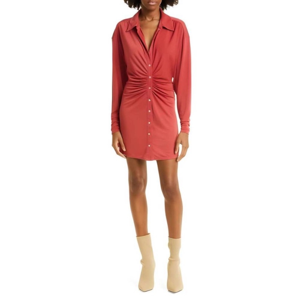 NEW CINQ A SEPT arden dress in sumac